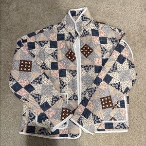 Rylee + Cru Floral Patchwork Jacket